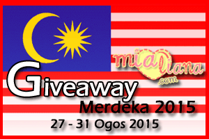 Giveaway Merdeka 2015 Mialiana.com 