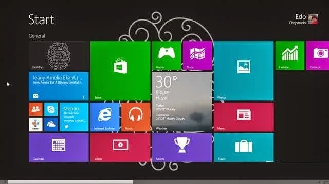 Cara Untuk Mengubah Ukuran Tile Aplikasi Start Screen Pada Windows 8.1