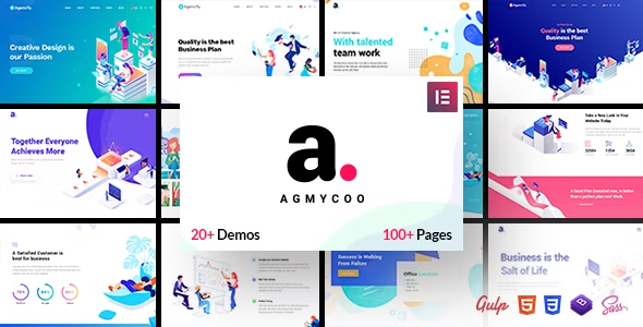 Agmycoo v2.3 – Isometric Creative Digital Agency