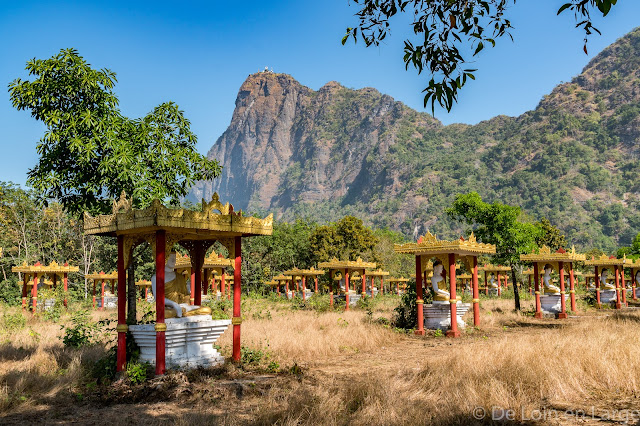 Lumbini garden et le Mont Zwe Ka Bin - Hpa An - Myanmar Birmanie