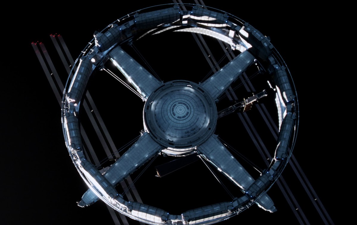 Polaris orbital space station in season 3 of 'For All Mankind' TV series