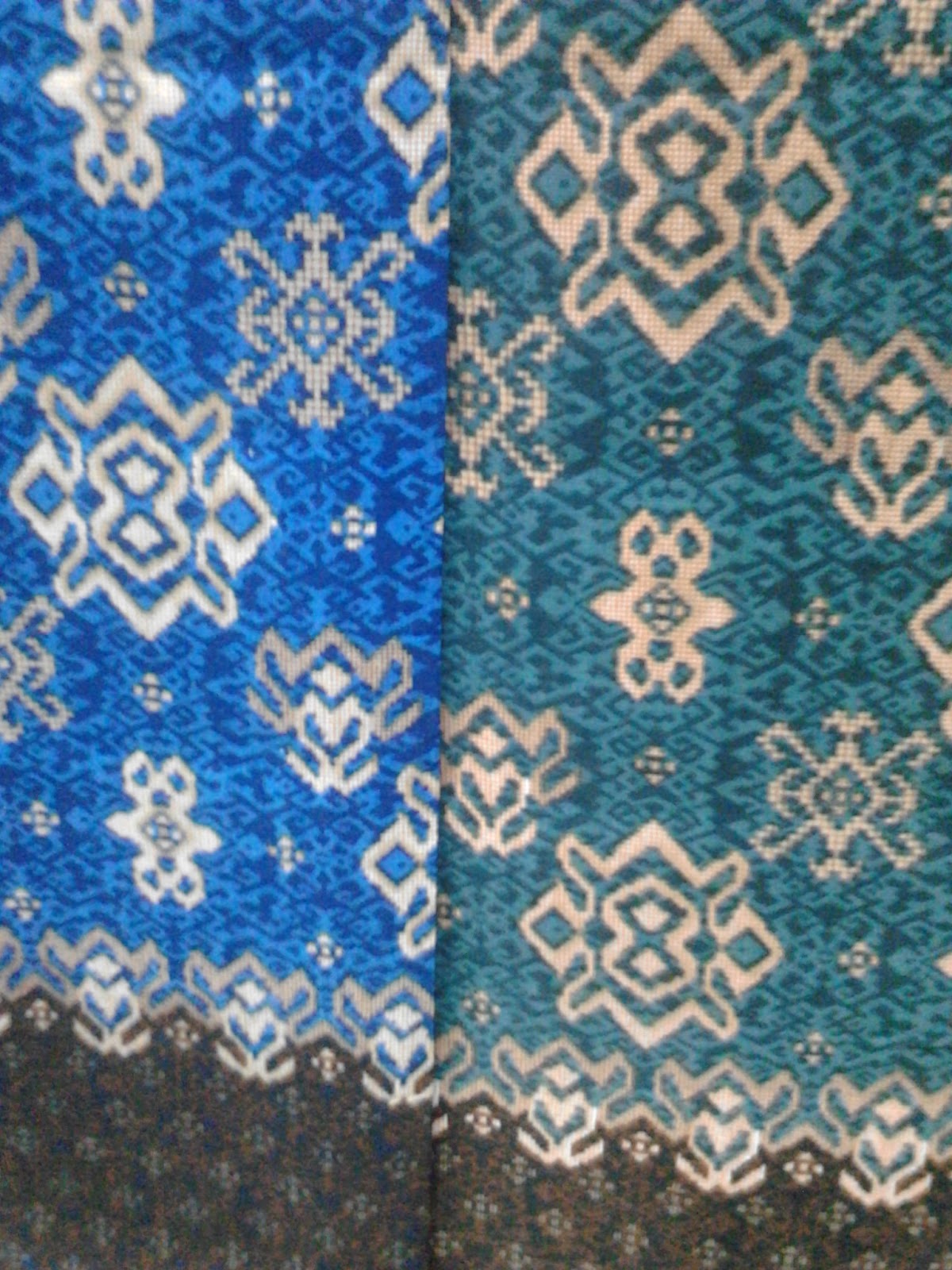 Batik Motif  Dayak  Khas Kalimantan Batik Semi Sutera 