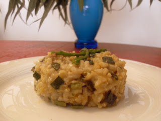 Risotto con verduras