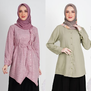 Koleksi Blouse ETHICA terbaru Mylia 35-37