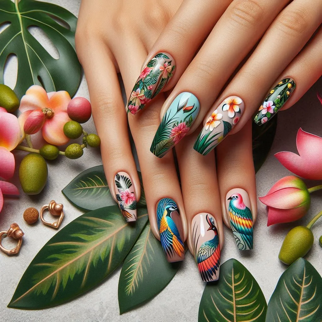 Nature-Inspired Nail Designs