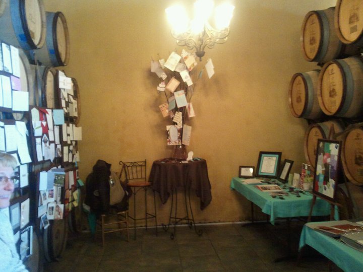 Below are pictures of our display at the La Grange Bridal Show