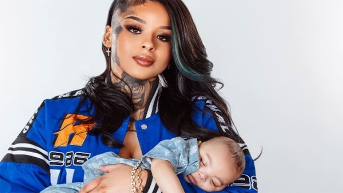 Chrisean Rock and Baby eagerly await Blueface's homecoming