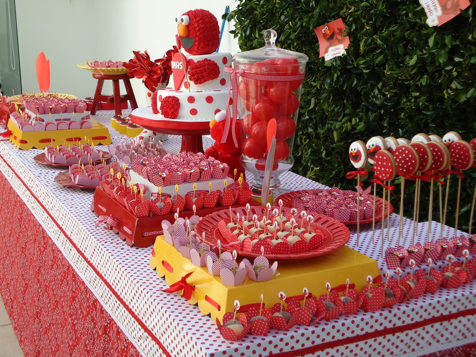 Elmo Birthday Party Decorations Ideas