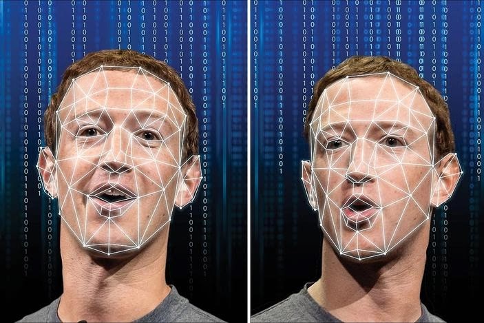 Deepfake image of Mark Zuckerberg