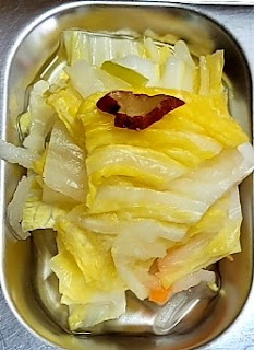 White kimchi