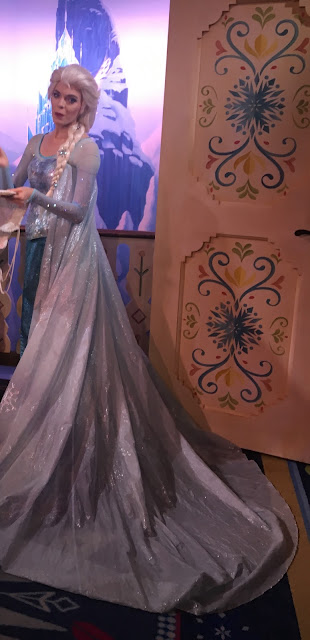 Elsa Frozen Character Appears in Royal Sommerhus Epcot Disney World