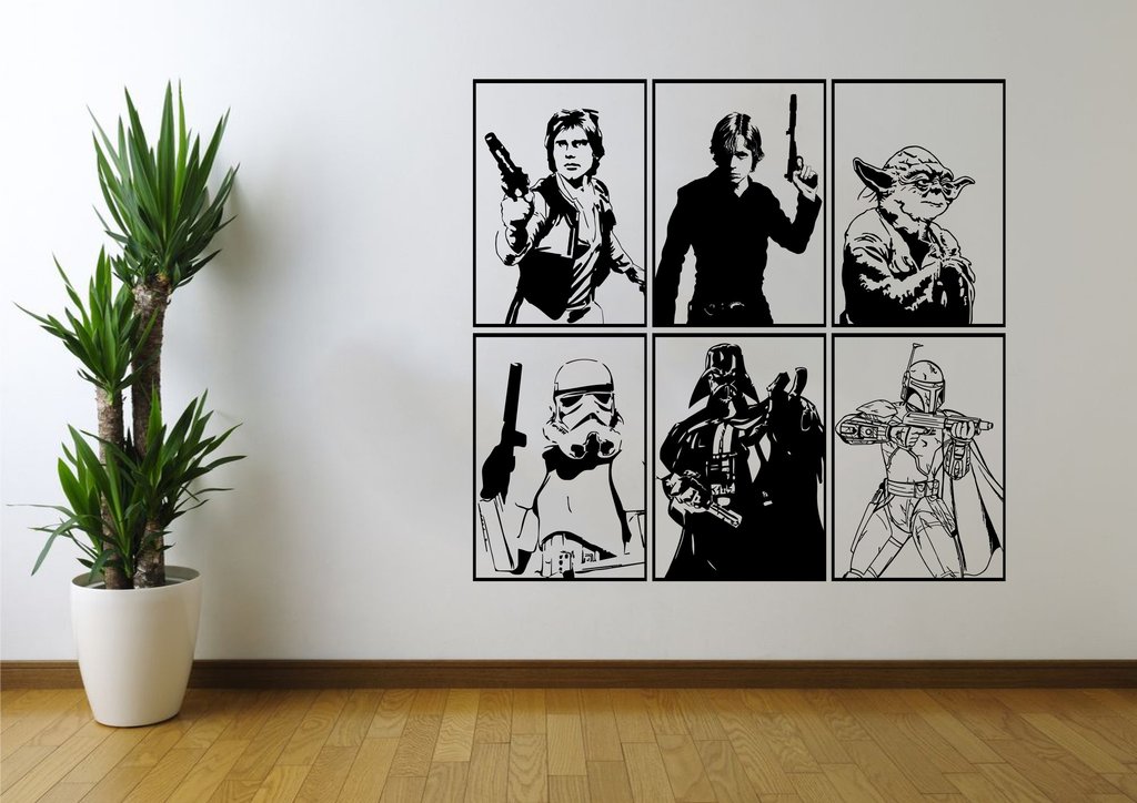 Gorgeous Star Wars Wall Art designs