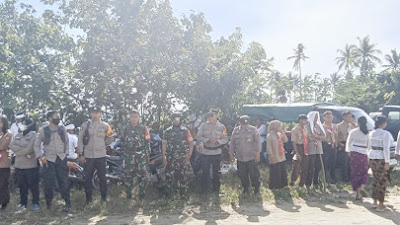 Jelang Hari Raya Nyepi, Babinsa Pratu Muh Fahri Lakukan Pengamanan Warga Binaannya 