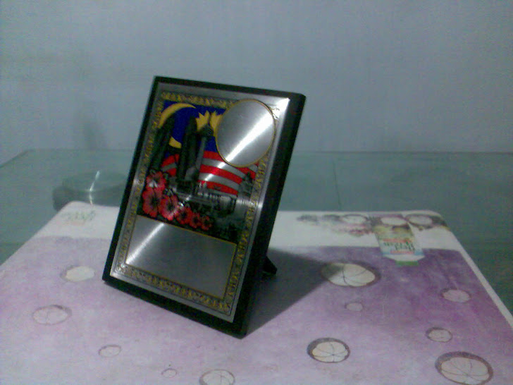 STAND PLAQUE  RM16.00