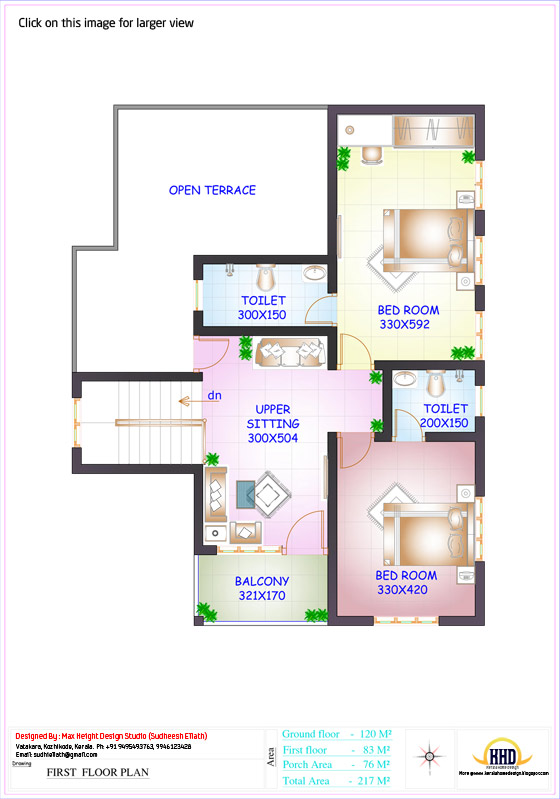 First floor plan