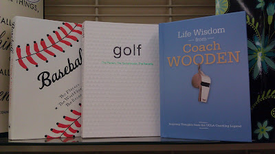 Hallmark's sports-themed gift books on baseball, golf and words of wisdom from UCLA basketball coach John Wooden