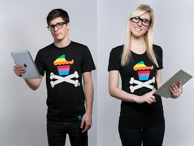 Johnny Cupcakes x Apple “Byte Crossbones” T-Shirt