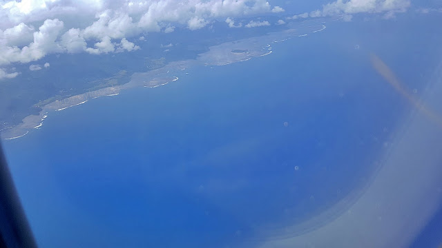 aerial view of the shores of Cortes Surigao Del Sur