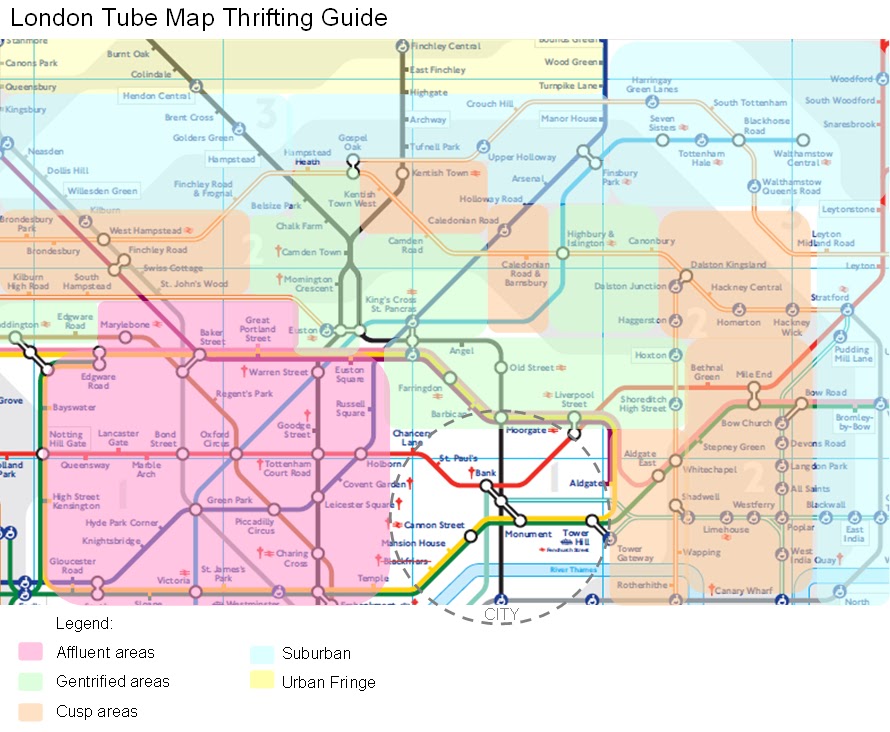 london tube map. in South London.