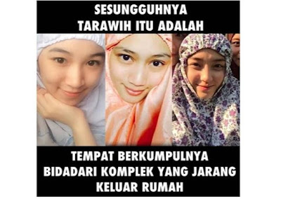 10 Meme Lucu 'Sholat Tarawih' Ini Kocaknya Bikin Ngangguk Kepala