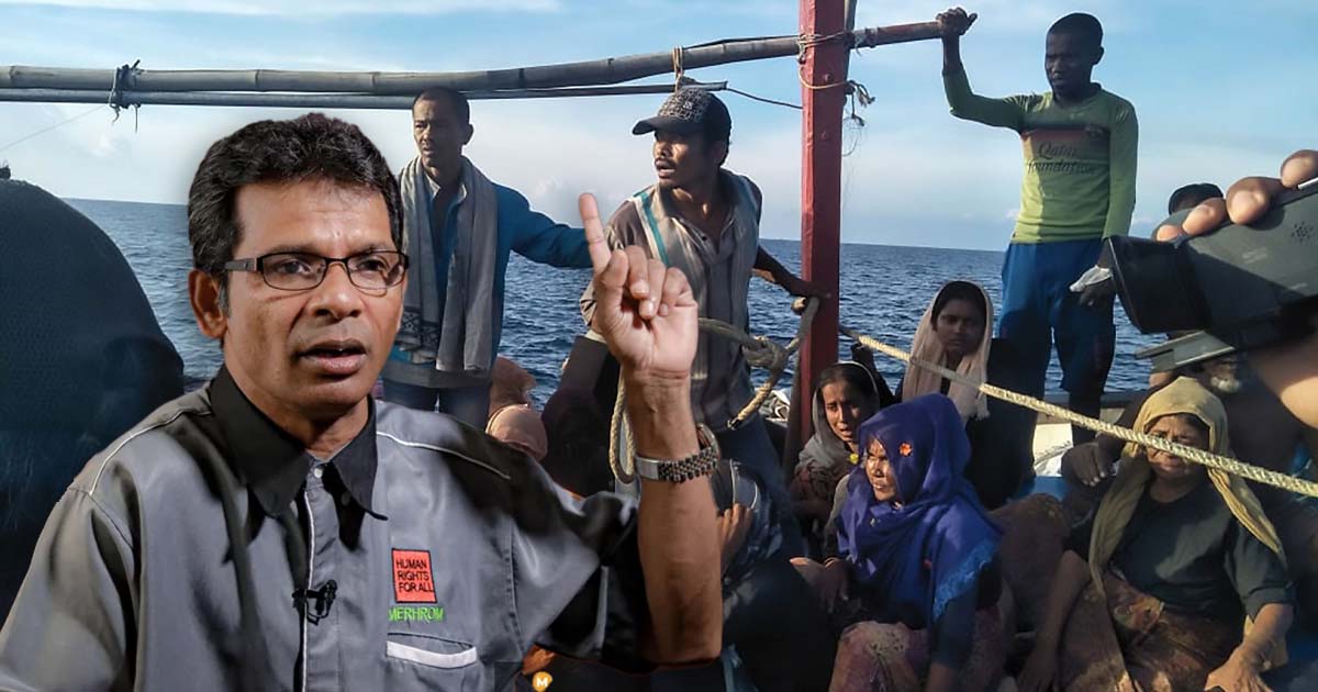 Presiden MERHOM, Zafar Ahmad Abdul Ghani gesa aktiviti xenophobia atau kebencian terhadap pelarian Rohingya di Malaysia, dihentikan