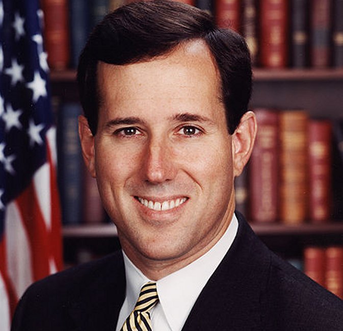 Republican Presidential hopeful and former Senator Rick SANTORUM ...