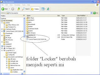 cara mengunci folder tanpa software versi terbaru