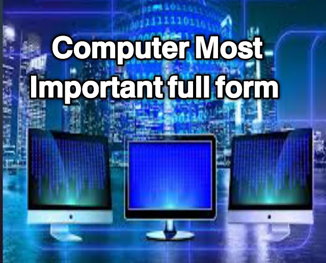 Computer ka Full Form A to Z 