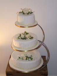 3 Tier Wedding Cake Stand Pictures