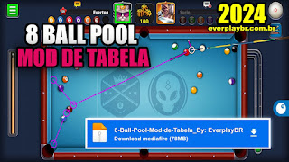 8 Ball Pool Mod de Tabelas Atualizado 2024