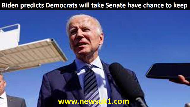 Biden predicts Democrats will take Senate have chance to keep
