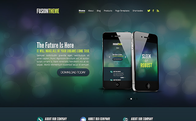 Fusion WordPress Theme