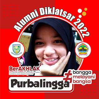 Twibbon Alumnus Diklatsar CPNS Purbalingga Tahun 2022, Design elegance, aestethic dan menarik