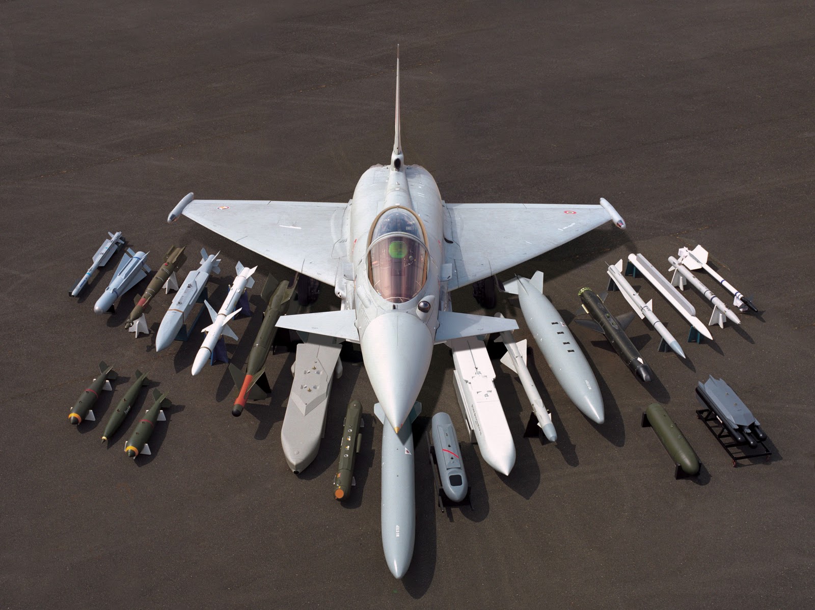 Eurofighter Typhoon Full Ammos Aircraft Wallpaper 1939