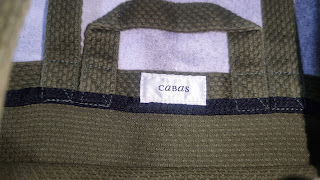 The CaBas tag on the bag