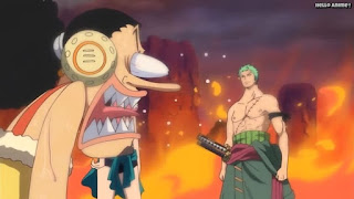 ワンピースアニメ パンクハザード編 581話 ウソップ ゾロ | ONE PIECE Episode 581