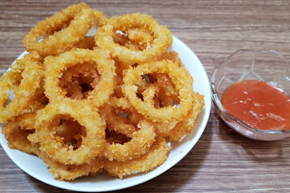 Resep Simple Onion Ring Crispy