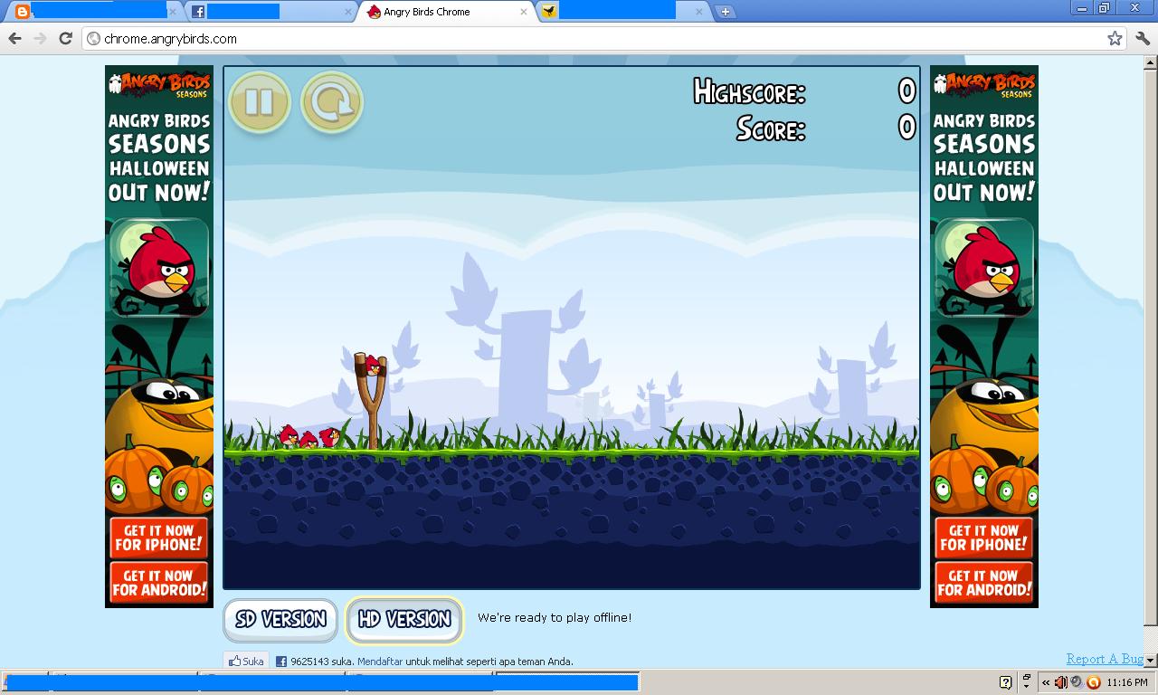 Cara Bermain Angry Birds Online / Ryanbian