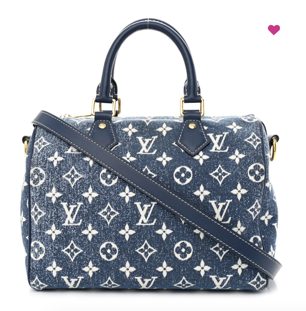 Louis Vuitton Speedy Womens Handbags 2023 Ss, Blue