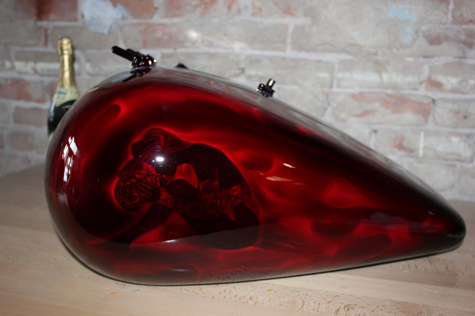 Online Motorcycle Paint Shop: Kissing skull, brandywine candy
