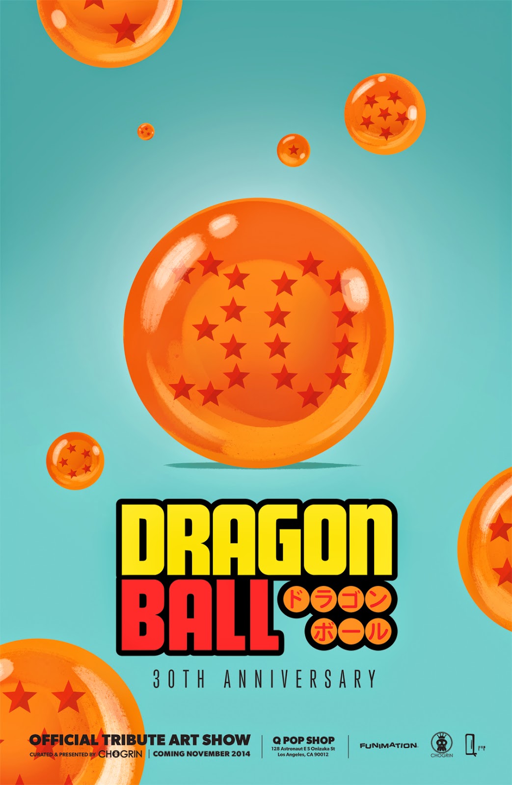 Things To Do In Los Angeles: Dragon Ball 30th Anniversary Official Tribute Art Show November 2014
