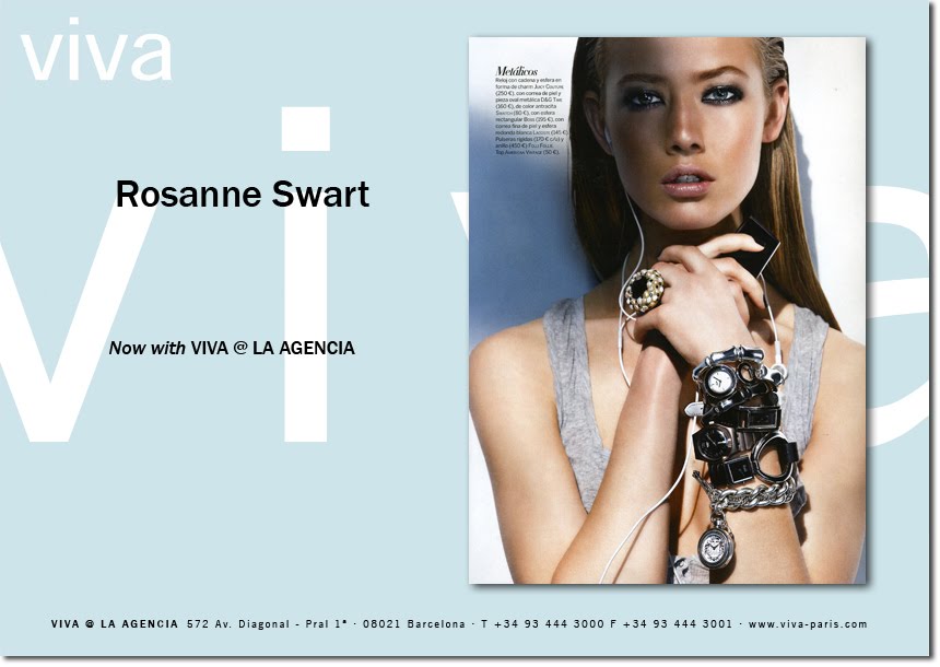 ROSANNE SWART | Now with VIVA @ LA AGENCIA