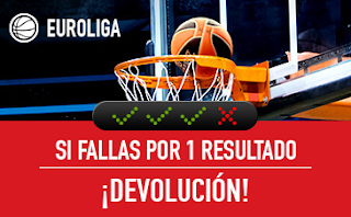 sportium promocion Euroliga 20-23 marzo