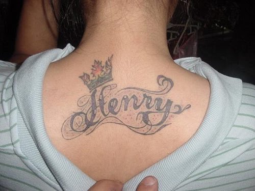 Frequently individuals obtaining Name tattoo design get their lovers title, 