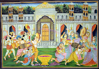 krishna radha holi pictures