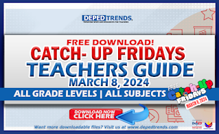 Grade 1-6 DEAR, Values, Peace and Health Education Teaching Guide Catch-up Fridays MARCH 8, 2024