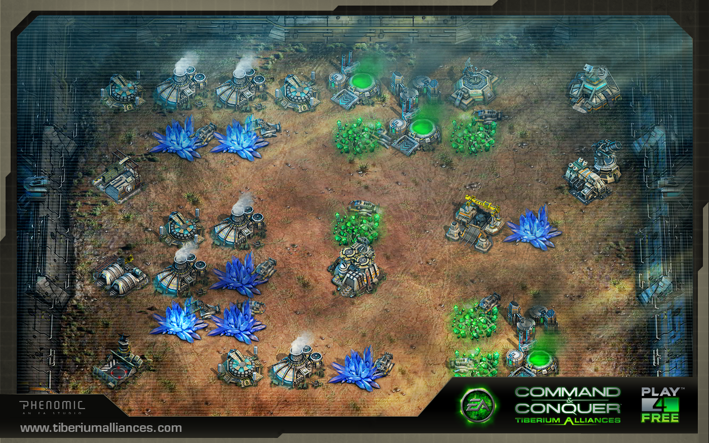 Command and Conquer Tiberium Alliances - Browser Based Strategy MMO
