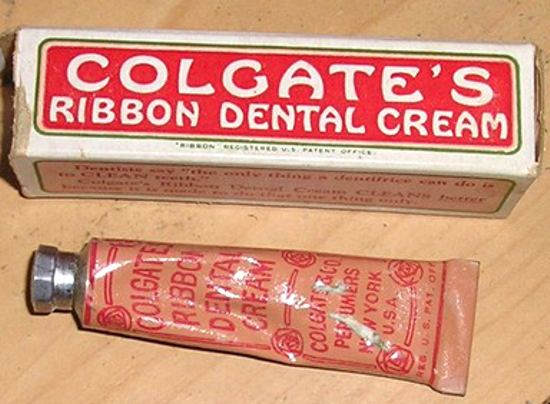 Colgate's Ribbon Dental Cream