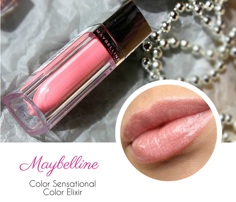 Отзыв: MAYBELLINE Color Sensational Elixir Жидкая помада для губ #105 Лепестки розы.