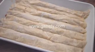 اسهل واسرع طريقة لعمل رولات الجلاش باللحمة المفرومة المورق بالصور
